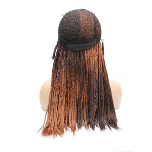 Box Braids Fully Hand Braided 4 Sided Ombre Lace Wig (33/30) - Medium - 56cm $180 Box Braids QualityHairByLawlar (4991166382166)