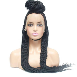 Cornrow Full Lace Updo Braided Wig - Small- 54cm $205 Ghana Weave QualityHairByLawlar (4429782057046)