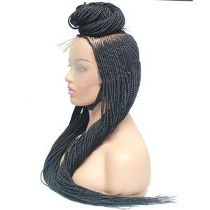 Cornrow Full Lace Updo Braided Wig - Small- 54cm $205 Ghana Weave QualityHairByLawlar (4429782057046)