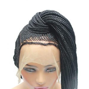 Cornrow Full Lace Updo Braided Wig - Small- 54cm $205 Ghana Weave QualityHairByLawlar (4429782057046)