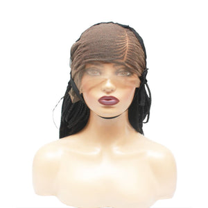 Cornrow Side Part Lace Frontal Braided Wig (6821823348822)