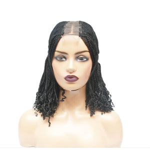 Kinky Twist Fully Hand Braided Lace Wig (4909828341846)