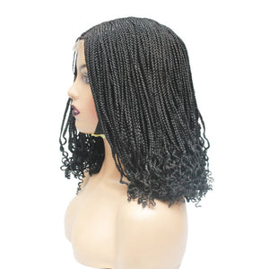 Kinky Twist Fully Hand Braided Lace Wig (4909828341846)