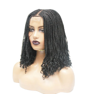 Kinky Twist Fully Hand Braided Lace Wig (4909828341846)