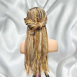 Knotless Box Braids Wig- Balayage Blonde / Brown Multi Color - Medium- 56cm $200 Knotless Braids QualityHairByLawlar (6608000909398)