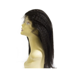 Mongolian 360 Kinky Straight Lace Frontal - $135.00 Lace Closure / Frontal QualityHairByLawlar (11065674060)