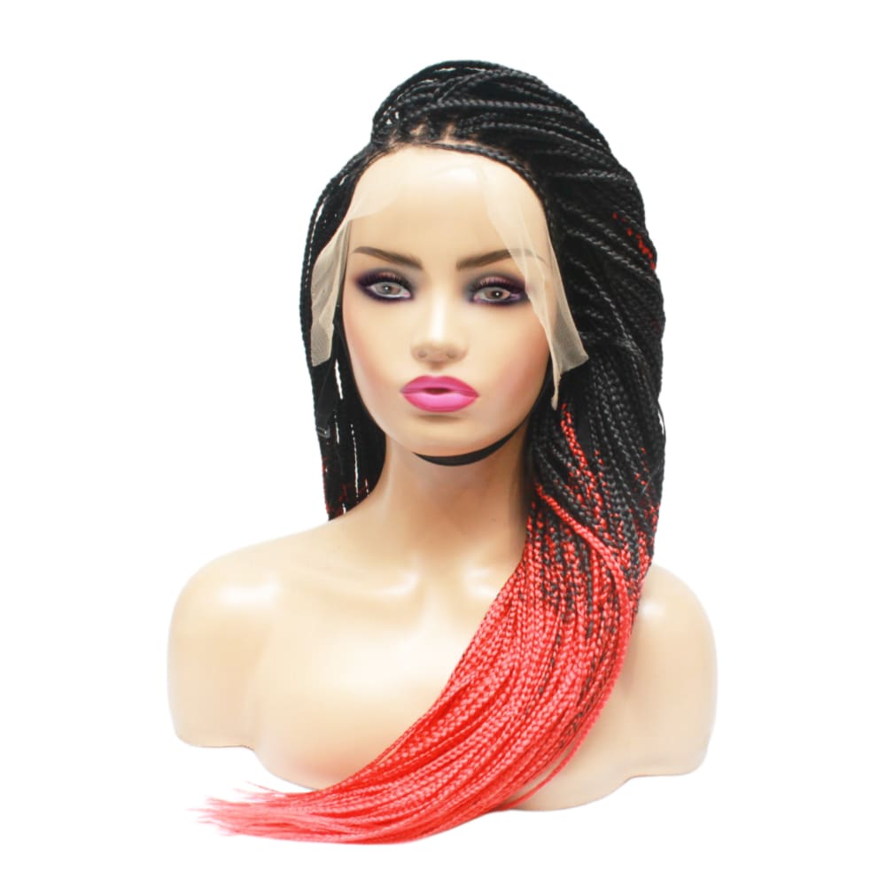 Lace front clearance wig red