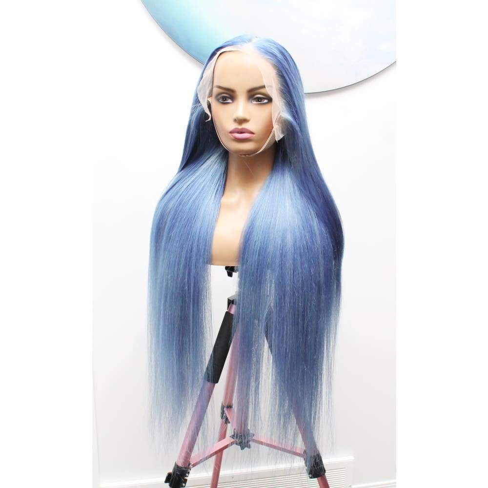 Lace front hotsell wig light blue